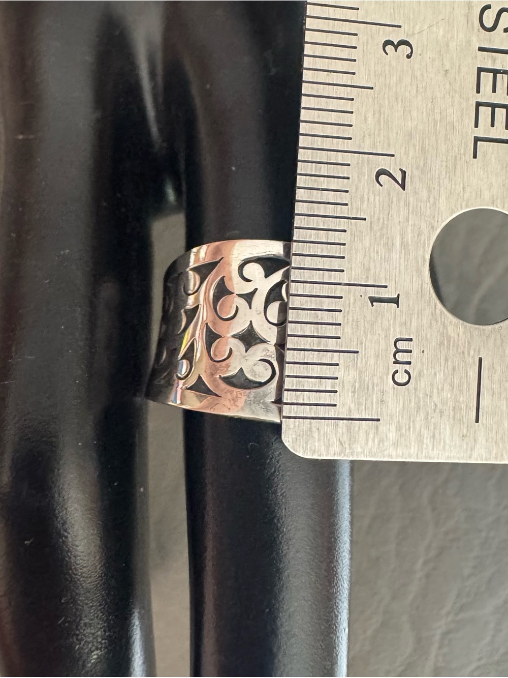 New Lois Hill Sterling Silver Scroll Ring - Picture 5 of 8